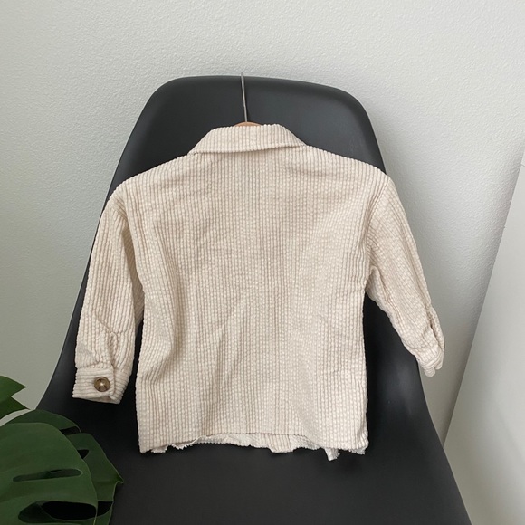 Zara Baby Off White Overshirt 12-18months - Picture 2 of 5
